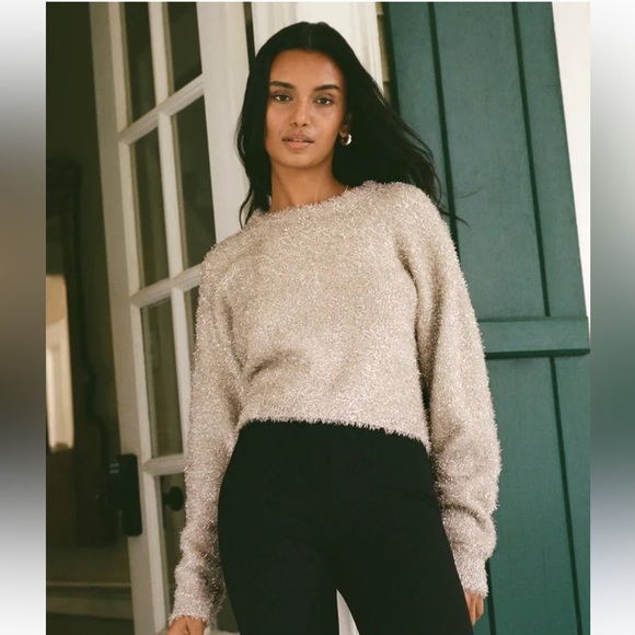 Occassion Metallic Knit Sweater - Picture 13 of 16